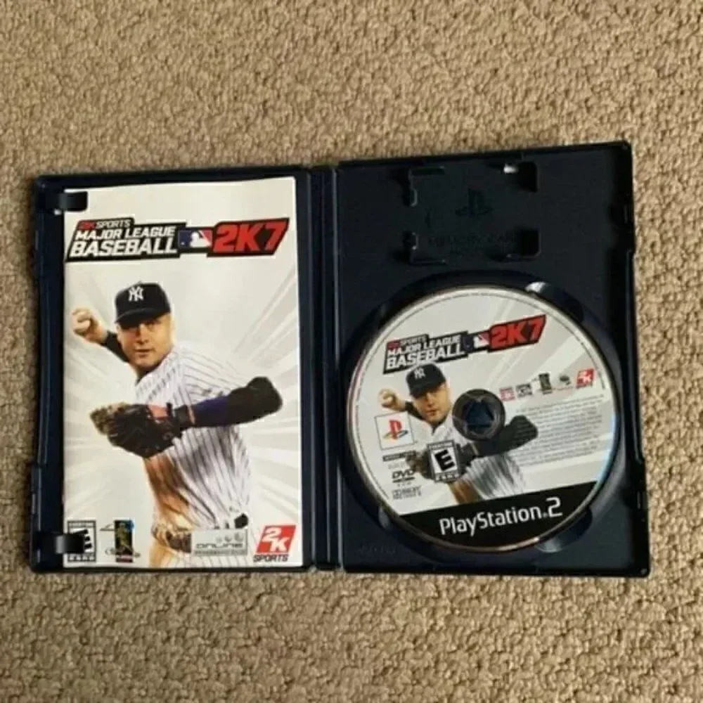 PlayStation 2 Major League Baseball 2K7 Derek Jeter ⭐️